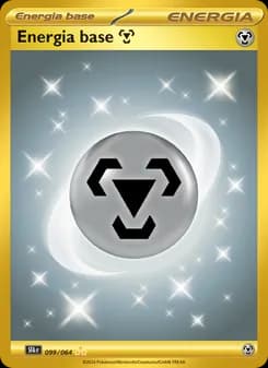 Energia base Metal card in Italian