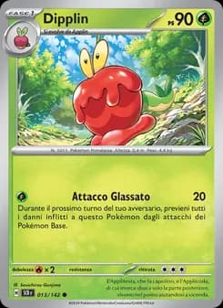 Dipplin card in Italian