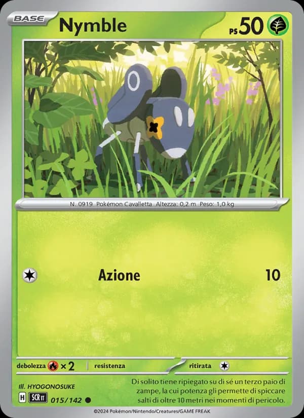 Nymble card in Italian