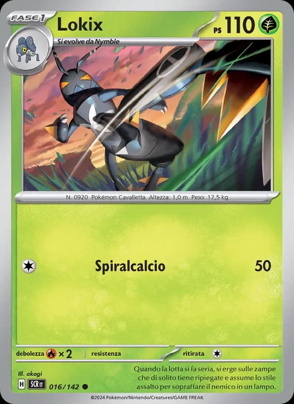 Lokix card in Italian