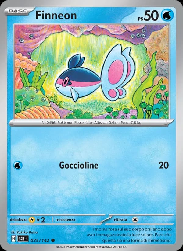 Finneon card in Italian