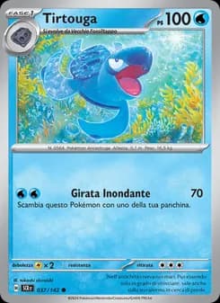 Tirtouga card in Italian