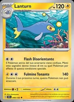 Lanturn card in Italian
