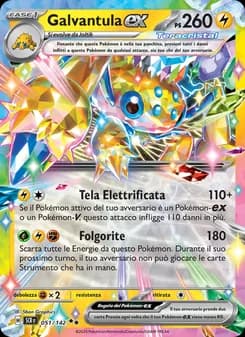 Galvantula-ex card in Italian