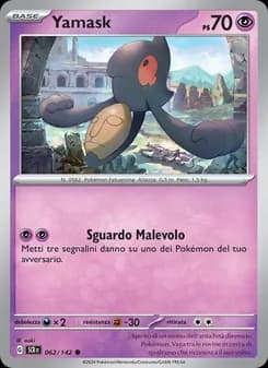 Yamask card in Italian