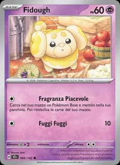 Fidough card in Italian