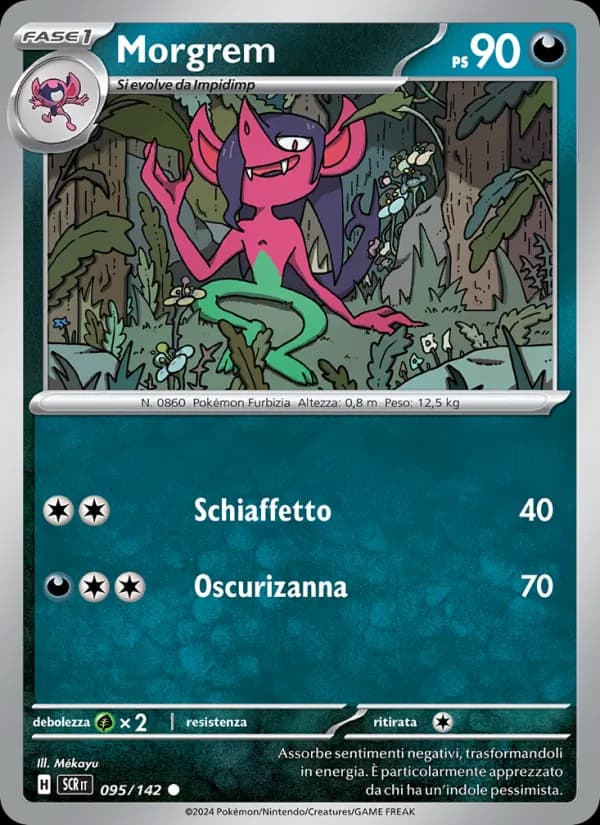 Morgrem card in Italian