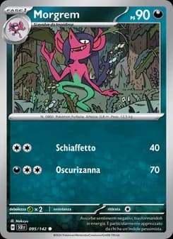 Morgrem card in Italian