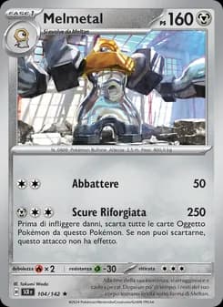 Melmetal card in Italian