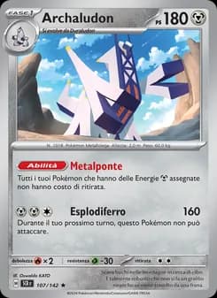 Archaludon card in Italian