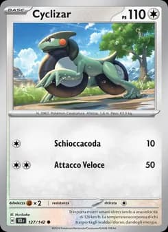 Cyclizar card in Italian