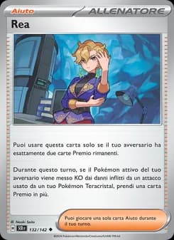 Rea card in Italian