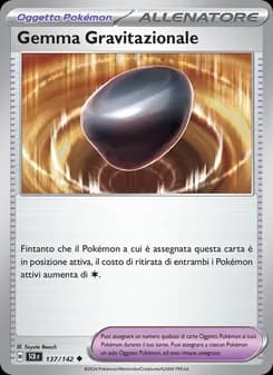 Gemma Gravitazionale card in Italian