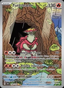 Turtonator card in Italian