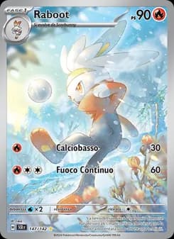 Raboot card in Italian