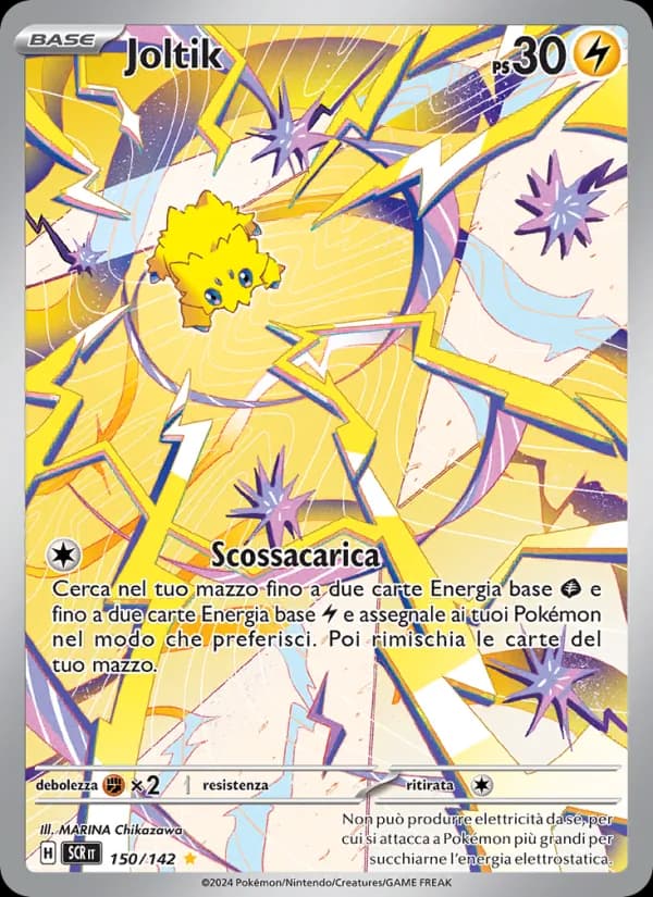 Joltik card in Italian