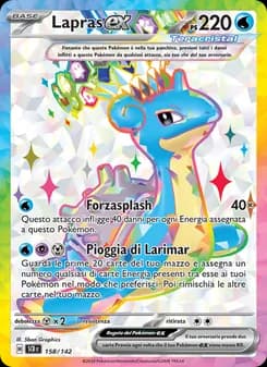 Lapras-ex card in Italian