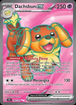 Dachsbun-ex card in Italian