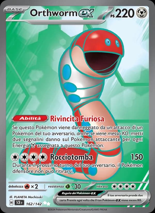 Orthworm-ex card in Italian