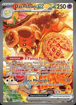 Dachsbun-ex card in Italian