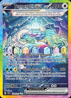 Terapagos-ex card in Italian