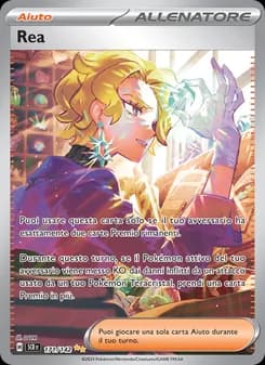 Rea card in Italian