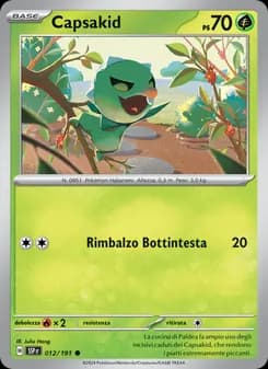 Capsakid card in Italian