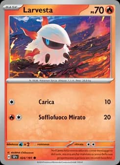Larvesta card in Italian