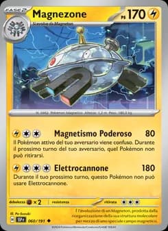 Magnezone card in Italian