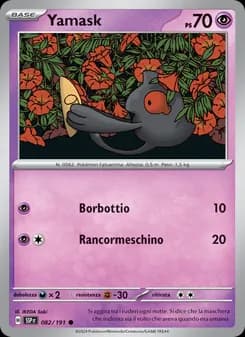 Yamask card in Italian