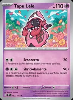 Tapu Lele card in Italian