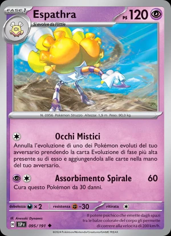 Espathra card in Italian