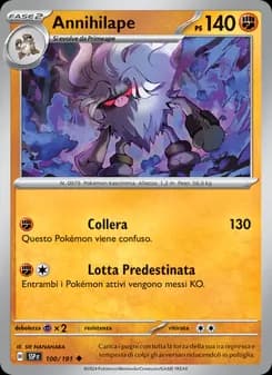 Annihilape card in Italian