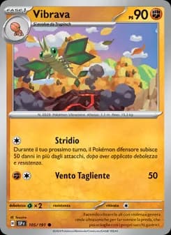 Vibrava card in Italian