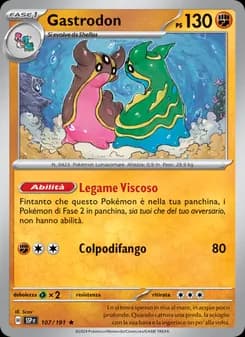 Gastrodon card in Italian