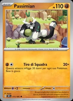 Passimian card in Italian