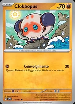 Clobbopus card in Italian