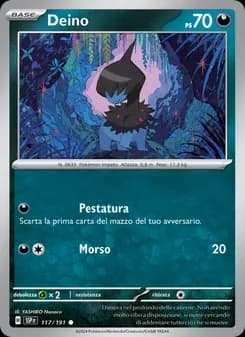 Deino card in Italian