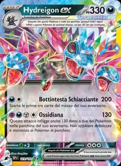 Hydreigon-ex card in Italian