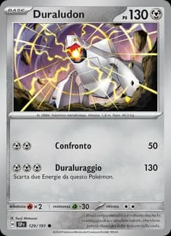 Duraludon card in Italian