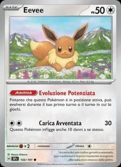 Eevee card in Italian