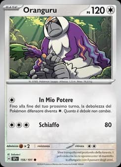 Oranguru card in Italian