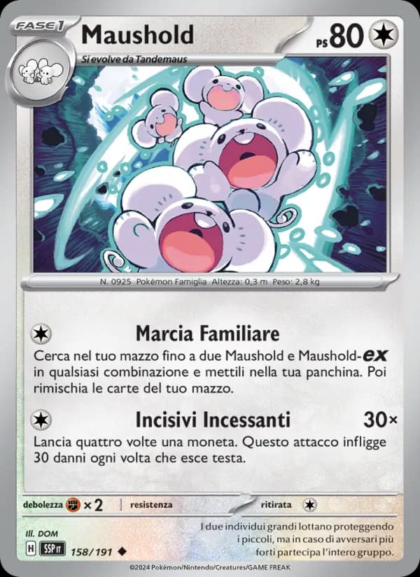 Maushold card in Italian