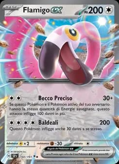 Flamigo-ex card in Italian