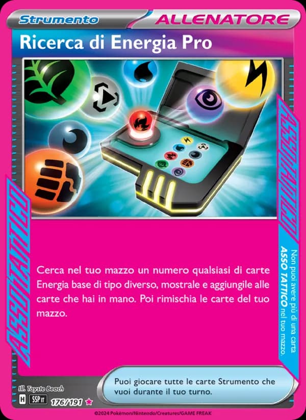 Ricerca di Energia Pro card in Italian