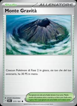 Monte Gravità card in Italian
