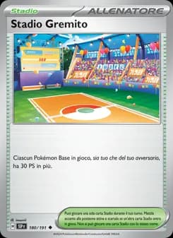 Stadio Gremito card in Italian