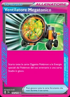 Ventilatore Megatonico card in Italian