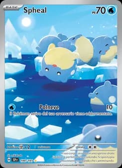 Spheal card in Italian