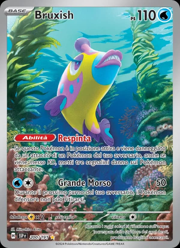 Bruxish card in Italian